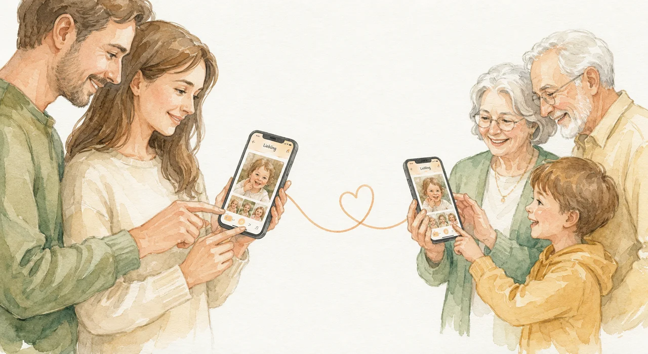 Hero-Bild: Familie teilt Momente